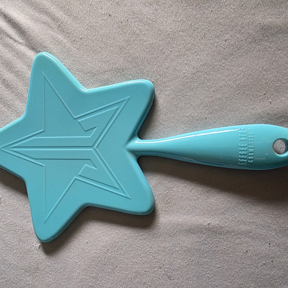 Jeffree Star Blue Star-Shaped Hand Mirror